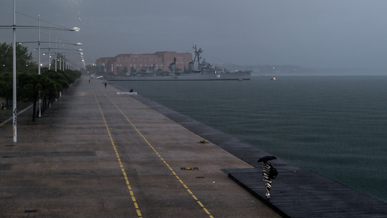 Η κακοκαιρία «έπληξε» τη Θεσσαλονίκη