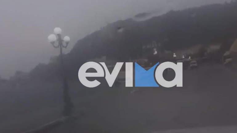 Σαρώνει την Εύβοια η κακοκαιρία – Πλημμυρισμένοι δρόμοι – Νέο έκτακτο δελτίο επικίνδυνων καιρικών φαινομένων