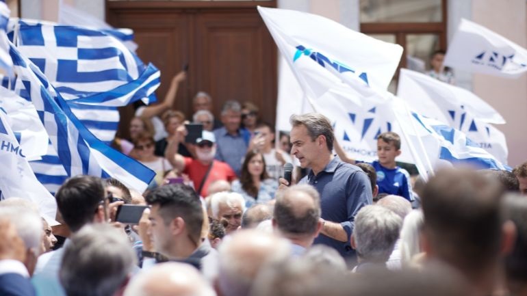 Μητσοτάκης σε Αμφιλοχία και Φιλιππιάδα: Δέσμευσή μας η αύξηση των αποδοχών και η μείωση φόρων