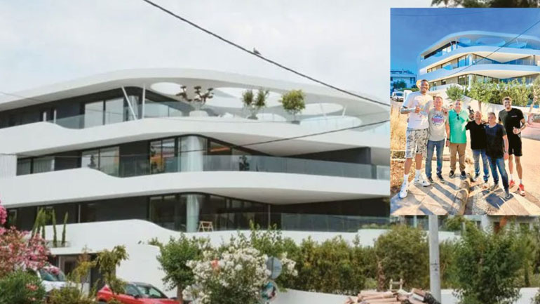 Γιάννης Αντετοκούνμπο: Αγόρασε μια φουτουριστική πολυκατοικία αξίας 10 εκ. ευρώ στο Ψυχικό