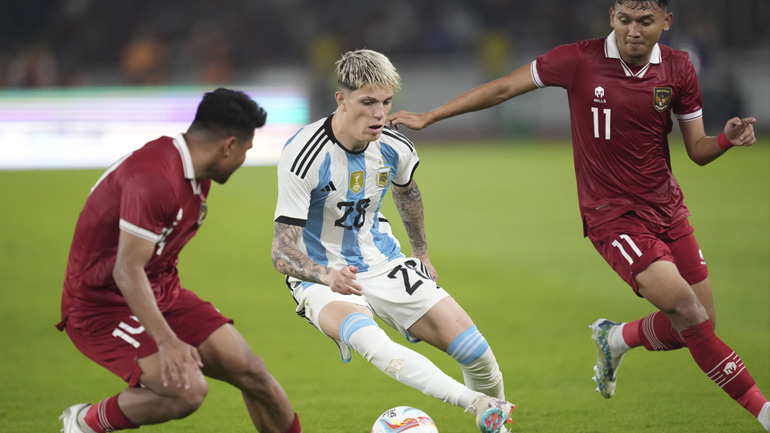 Φιλική νίκη χωρίς τον Μέσι για την Αργεντινή, 2-0 την Ινδονησία