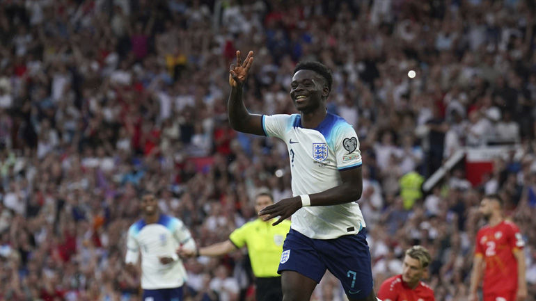 Προκριματικά Euro 2024: Άστραψε και βρόντηξε η Αγγλία, 7-0 τη Βόρεια Μακεδονία