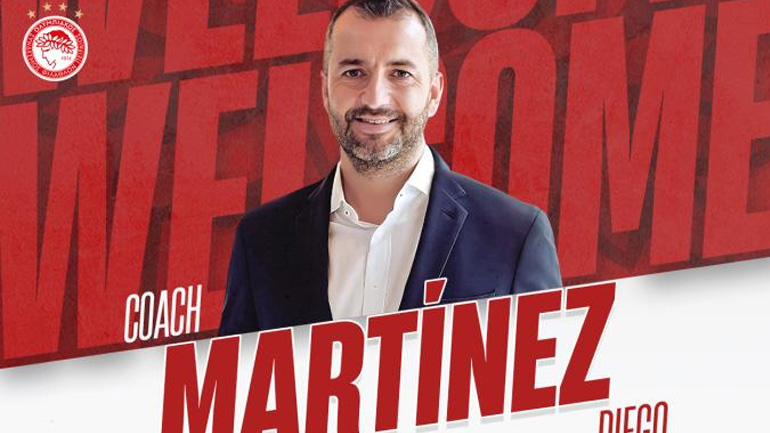 Ο Ολυμπιακός ανακοίνωσε την πρόσληψη του Ντιέγκο Μαρτίνεθ!