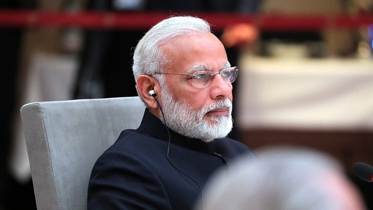 Ο Ινδός πρωθυπουργός Μόντι απευθύνει έκκληση για «μια γη, μια οικογένεια, ένα μέλλον» σε εκδήλωση στον ΟΗΕ