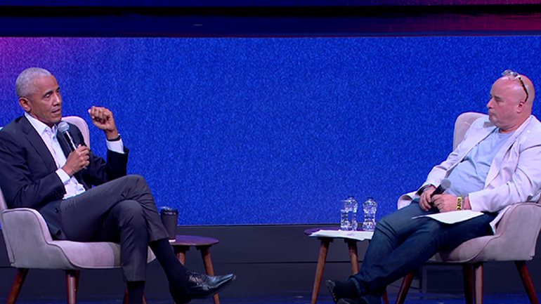 Στο Σταύρος Νιάρχος ο πρώην πρόεδρος των ΗΠΑ Μπ. Ομπάμα