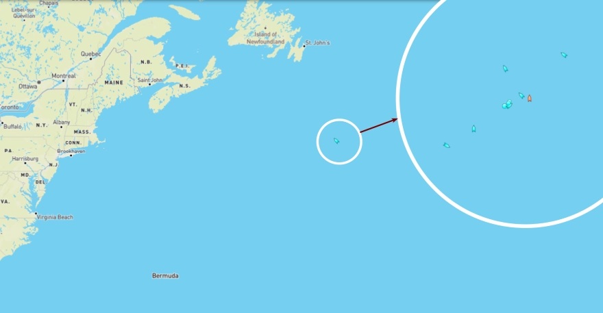 Η περιοχή των ερευνών