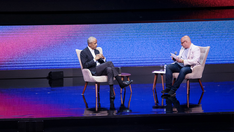 Μπ. Ομπάμα στο ΚΠΙΣΝ: «Η δημοκρατία μπορεί να δουλέψει αν της δοθεί η δυνατότητα»