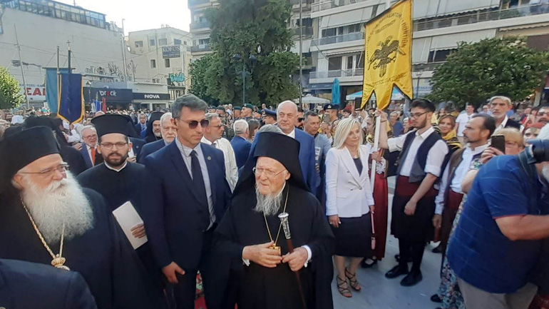 Στον Βόλο ο Οικουμενικός Πατριάρχης για τη Ναυτική Εβδομάδα και τα εγκαίνια του Δημοτικού Θεάτρου