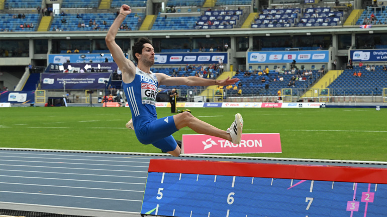 Πρώτος ο Τεντόγλου στην Πολωνία με το κορυφαίο άλμα (8.34μ.) εφέτος στην Ευρώπη!