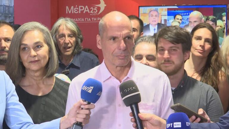 Βαρουφάκης: «Θρήνος για την Αριστερά το εκλογικό αποτέλεσμα»