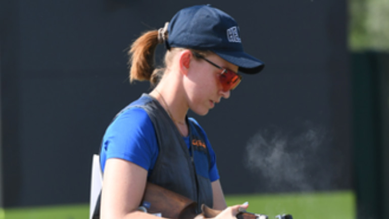 Σκοποβολή: Ασημένιο μετάλλιο για την Κατζουράκη στους Ευρωπαϊκούς Αγώνες Σκοποβολή: Ασημένιο μετάλλιο για την Κατζουράκη στους Ευρωπαϊκούς Αγώνες