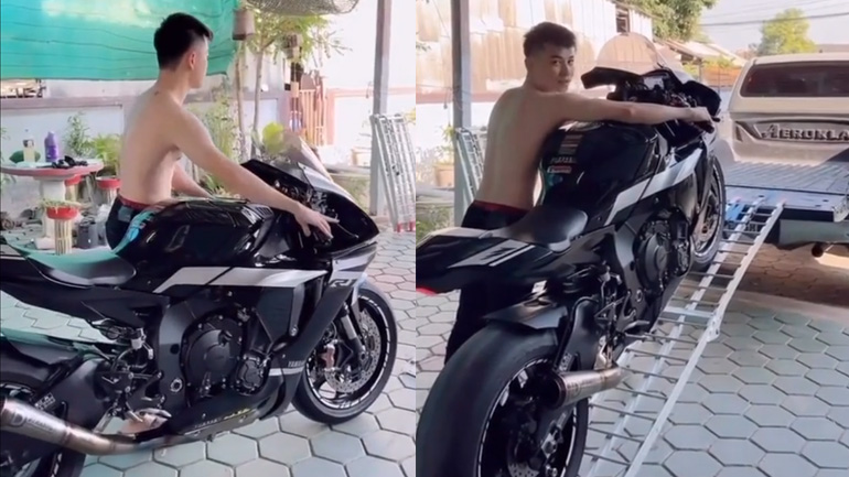 Πώς να φορτώσετε μια μοτοσικλέτα σε μια καρότσα