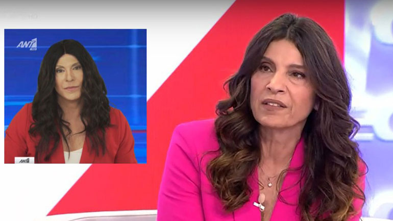 Ενοχλημένη η Πόπη Τσαπανίδου με το σκετς του Ζαχαράτου: «Βαρύτατη σεξιστική επίθεση»