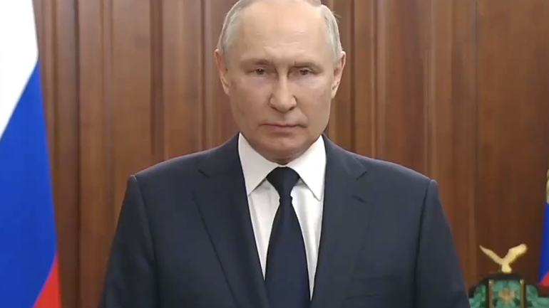 Διάγγελμα Πούτιν: Οι οργανωτές της ανταρσίας θα οδηγηθούν στη Δικαιοσύνη
