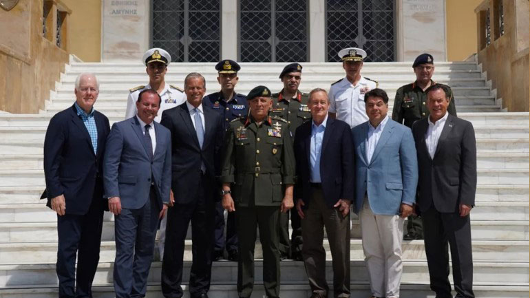 Επίσκεψη αντιπροσωπείας του Κογκρέσου των ΗΠΑ στο ΓΕΕΘΑ