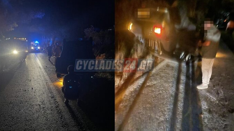 Σύρος: Αυτοκίνητο ντελαπάρισε στον Γαλησσά!