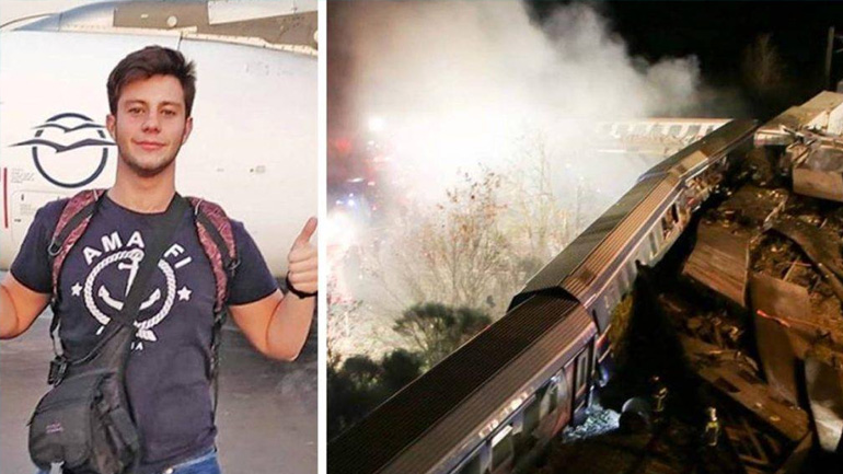 Στο Ανόβερο ο 20χρονος Γεράσιμος – Ήταν στο πρώτο βαγόνι στο δυστύχημα στα Τέμπη Στο Ανόβερο ο 20χρονος Γεράσιμος – Ήταν στο πρώτο βαγόνι στο δυστύχημα στα Τέμπη