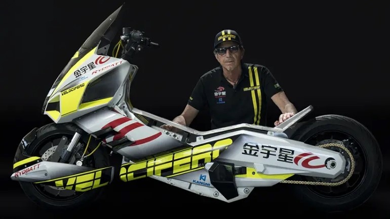 Ηλεκτρικό σκούτερ 200 hp θα προσπαθήσει να καταρρίψει ρεκόρ ταχύτητας