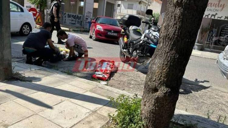 Πάτρα: Σοβαρό τροχαίο ατύχημα με τραυματία δικυκλιστή