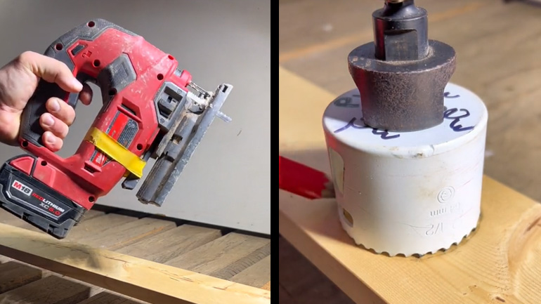 Πώς να κάνετε μια τρύπα σε ένα ξύλο