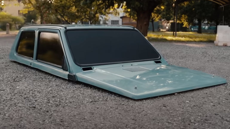 Δείτε το χαμηλότερο Fiat Panda στον κόσμο –  Η αδιανόητη κατασκευή μίας παρέας Ιταλών που έχει απόσταση από το έδαφος 3 εκατοστά