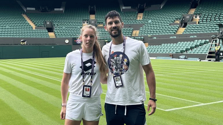 Wimbledon: Ένα βήμα από το κυρίως ταμπλό απέχει η Παπαμιχαήλ, 2-0 τη Ντοντέν