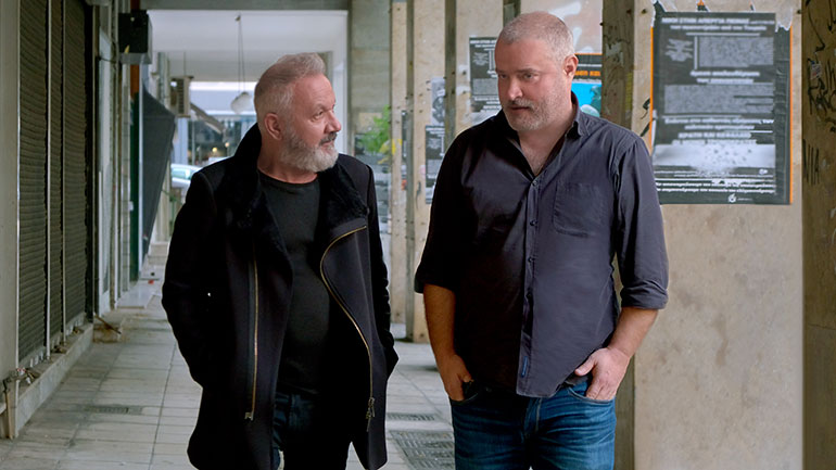 Χρήστος Θηβαίος και Παναγιώτης Μάργαρης στο Κηποθέατρο Παπάγου