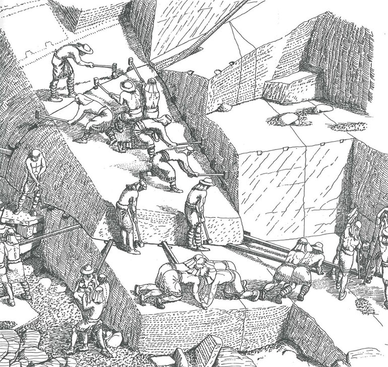 Υποδοχές για σφήνες και μοχλούς