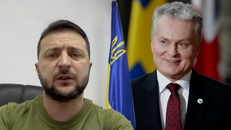 Ο Λιθουανός πρόεδρος θα συναντήσει τον Ουκρανό ομόλογό του για να συζητήσουν για τη σύνοδο κορυφής του NATO