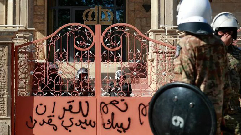 Ιράκ: Διαδηλωτές εισήλθαν για λίγο στην πρεσβεία της Σουηδίας στη Βαγδάτη