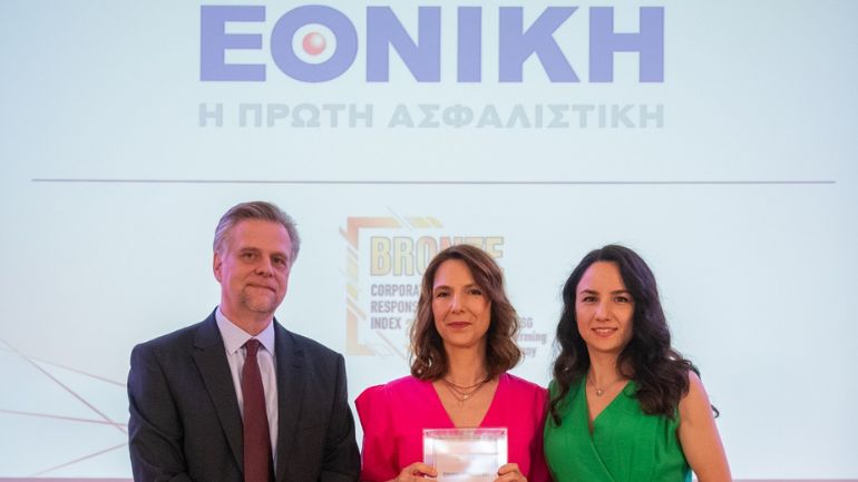 Η Εθνική Ασφαλιστική διακρίθηκε για τις υψηλές ESG επιδόσεις της