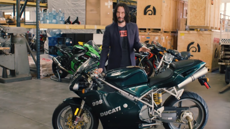 Η συλλογή μοτοσυκλετών του Keanu Reeves
