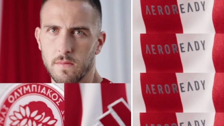O Ολυμπιακός έδωσε μία πρώτη γεύση από τη νέα του φανέλα!