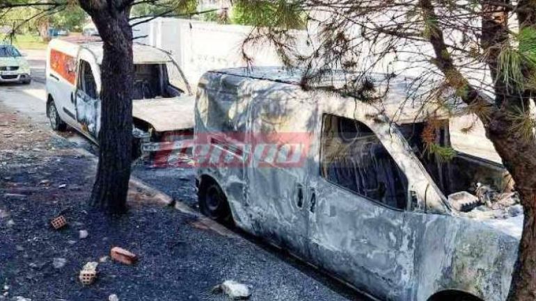 Ανάληψη ευθύνης από αντιεξουσιαστές για το μπαράζ εμπρηστικών επιθέσεων σε οχήματα εταιρειών στην Πάτρα