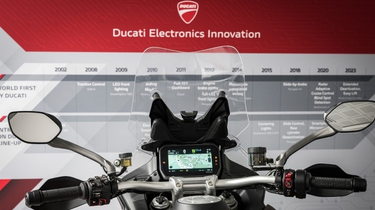 Οι πρωτοπορίες της Ducati στον τομέα των ηλεκτονικών