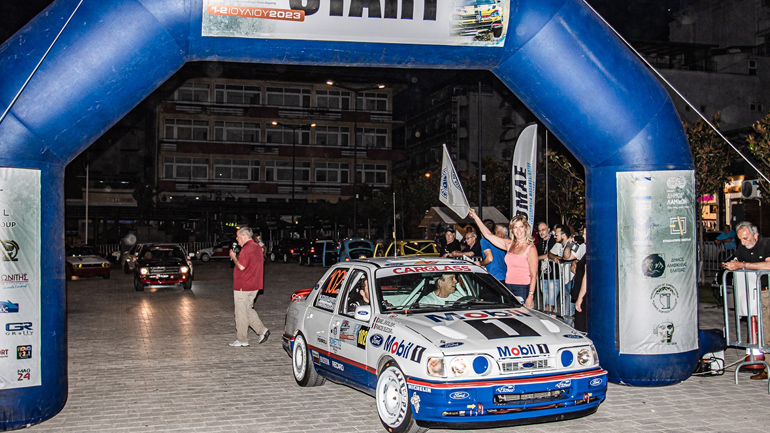 Ράλλυ Φθιώτιδος: 57 πληρώματα πήραν εκκίνηση στον ασφάλτινο αγώνα
