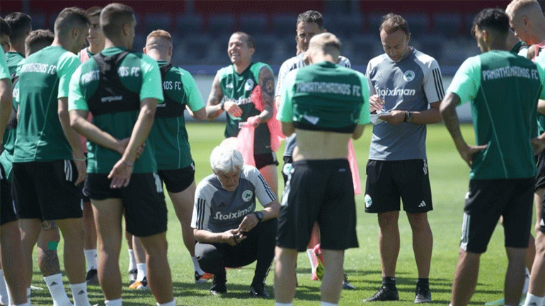 Παναθηναϊκός: Η πρώτη «γεμάτη» προπόνηση του Τζούριτσιτς