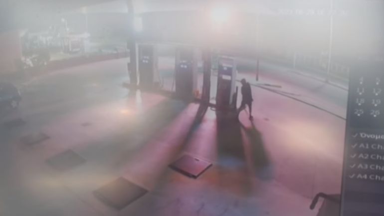 Βόλος: Βίντεο- ντοκουμέντο του εμπρησμού σε πρατήριο υγρών καυσίμων