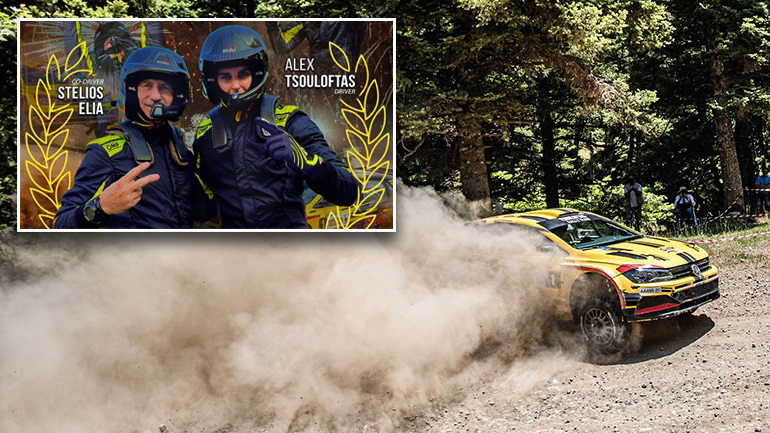 Οι Κύπριοι Αλέξανδρος Τσουλόφτας-Στέλιος Ηλία νικητές στο χωμάτινο Ράλλυ Φθιώτιδος
