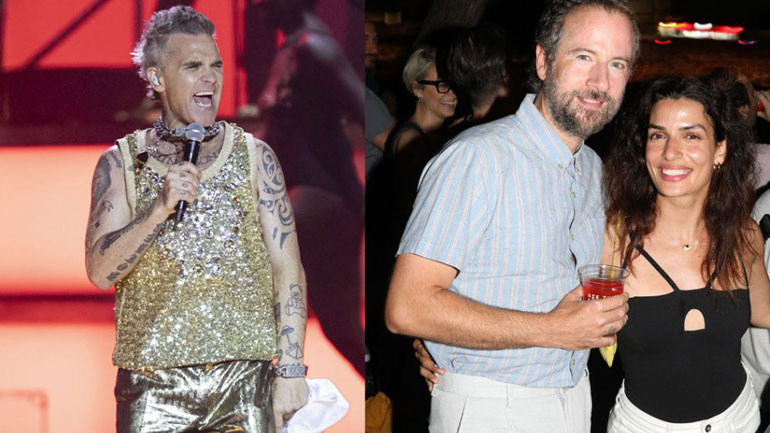 Robbie Williams: Οι celebrities που έδωσαν το παρών στη συναυλία του