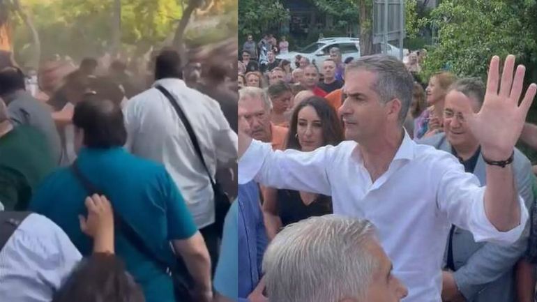 Ένταση στα Άνω Πατήσια σε συνάντηση του Μπακογιάννη με κατοίκους