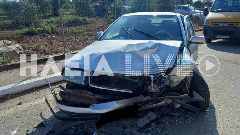 Σοβαρό τροχαίο στην Ηλεία – Πέντε τραυματίες, ανάμεσά τους και ένα παιδί