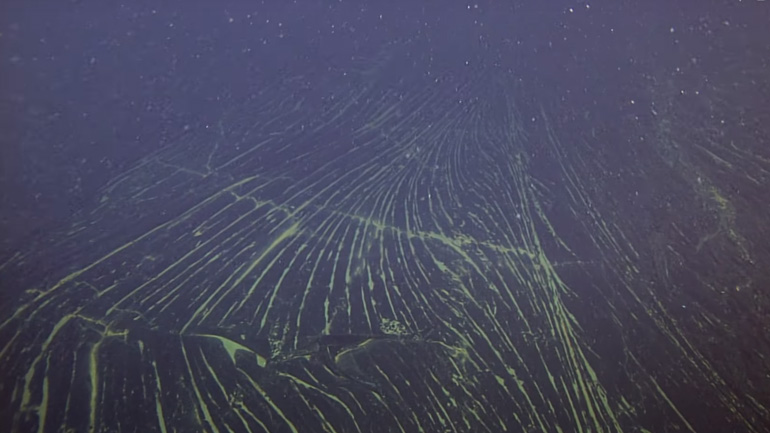 Σχηματισμοί λάβας στον βυθό