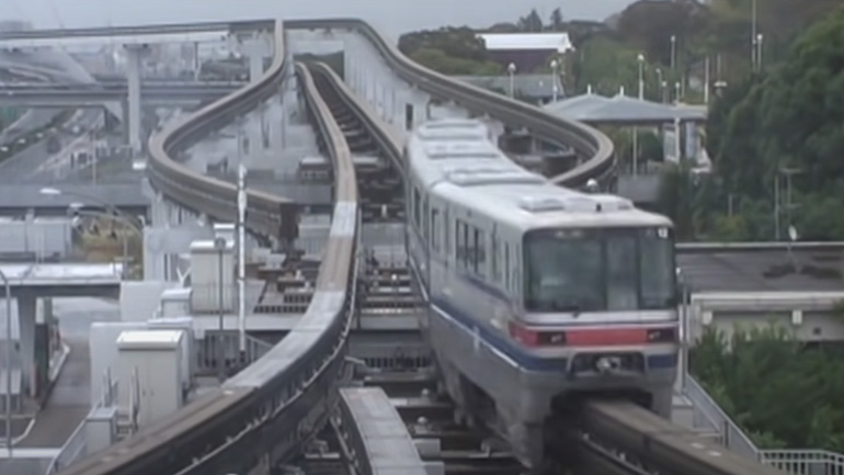 Τρένα μονής τροχιάς στην Ιαπωνία