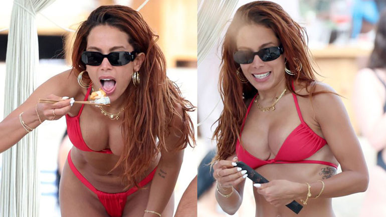 Anitta: Με μικροσκοπικό μπικίνι σε παραλία της Μυκόνου η βραζιλιάνα τραγουδίστρια