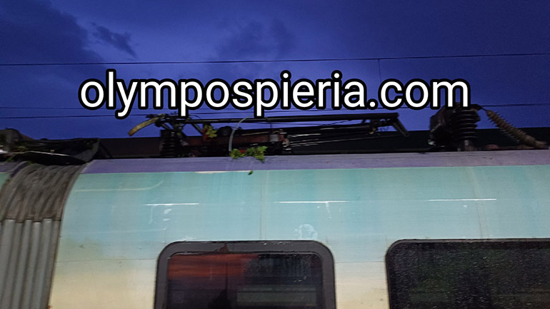 Ακινητοποιήθηκε αμαξοστοιχία με 58 επιβάτες στο δρομολόγιο Θεσσαλονίκη – Λάρισα