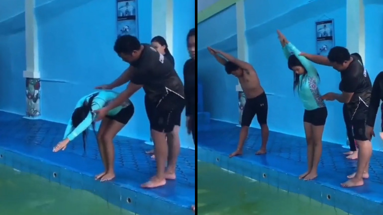 Πώς κάνουμε βουτιά στο νερό -fail