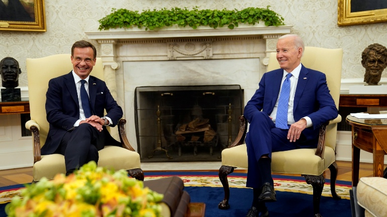 ΗΠΑ: Ο Μπάιντεν περιμένει «με ανυπομονησία» την ένταξη της Σουηδίας στο ΝΑΤΟ