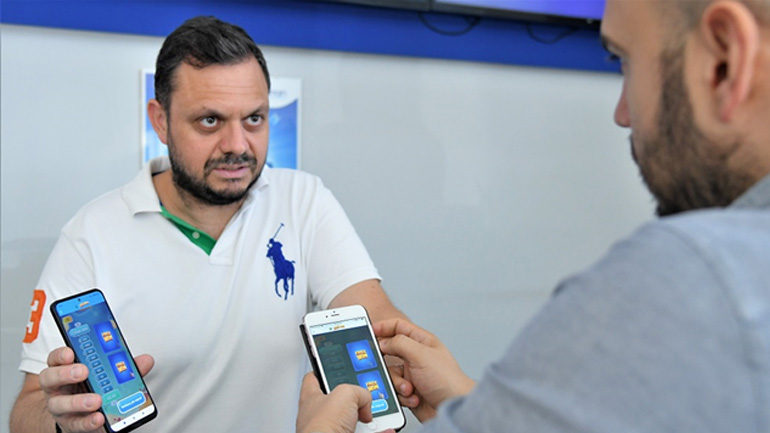  Δημήτρης Χόρτης, ιδιοκτήτης καταστήματος ΟΠΑΠ στην οδό Δαναών 43