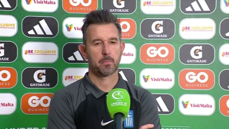 EURO U19 – Θέος: «Ζητώ συγνώμη για την εικόνα του πρώτου ημιχρόνου»